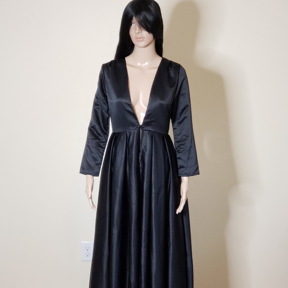 Black Over Layer Dress
